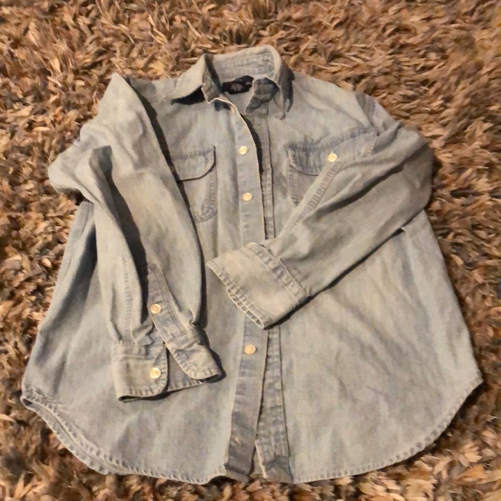Boy's Ralph Lauren Denim Shirt (8)